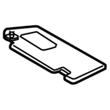 Toyota Tacoma Sun Visor - 74320-35C10-E0