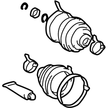 Scion 04428-42070 Boot Kit