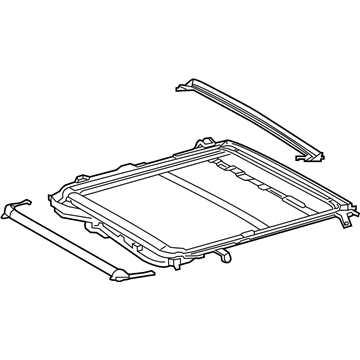 Toyota 63203-33190 Sunroof Frame