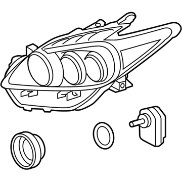 Toyota Prius Headlight - 81185-47330