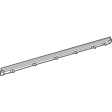 Toyota Corolla iM Weather Strip - 68174-12201