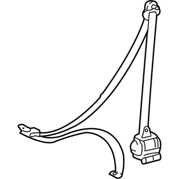 Toyota Tundra Seat Belt - 73220-0C021-B3