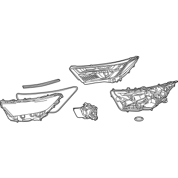 Toyota RAV4 Headlight - 81170-42D90