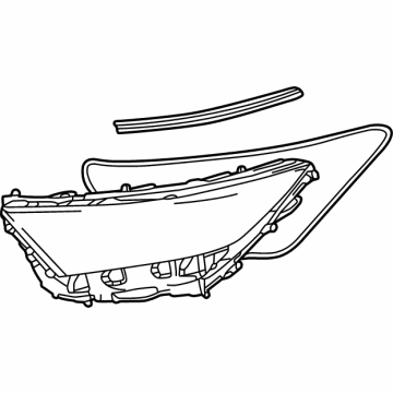 Toyota RAV4 Headlight - 8110A-42E10