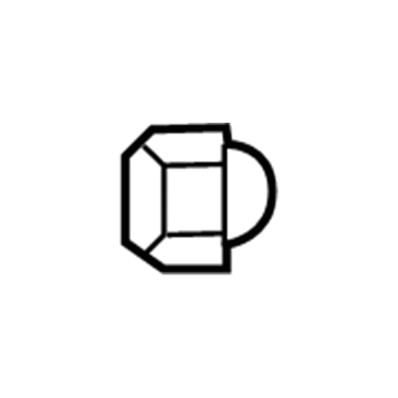 Toyota 90942-01062 Nut, Hub (For Axle)
