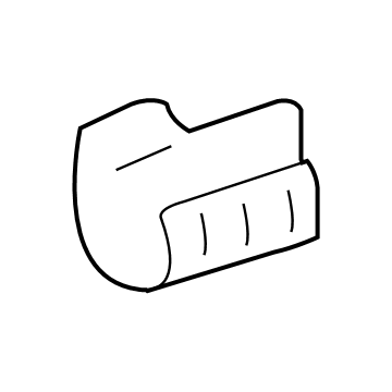 Toyota 61667-14030 Fixed Glass Spacer