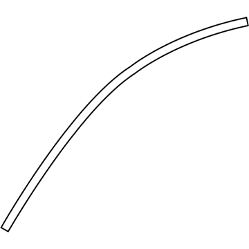 Toyota 75985-07010 Black Out Tape, Passenger Side