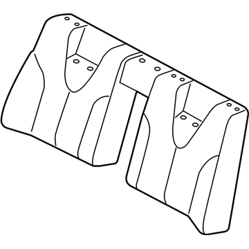 Toyota Camry Seat Cushion - 71651-06251