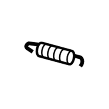 Toyota 90506-09055 Lock Assembly Tension Spring