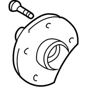 Scion 43502-21010 Front Hub