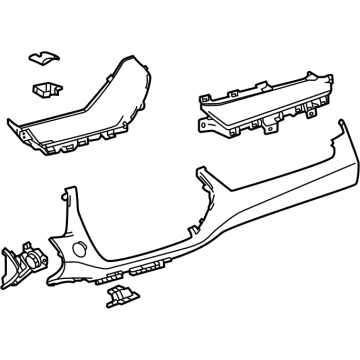 Toyota 55471-0E080-B0 Lower Dash Panel