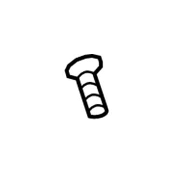 Toyota 90148-A0017 Striker Screw