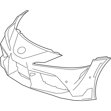 Toyota 52119-WAA06 Bumper Cover
