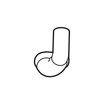 Toyota Sequoia Coolant Reservoir Hose - 16282-70030