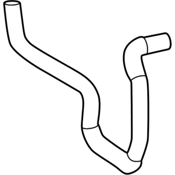 Toyota Sequoia Coolant Reservoir Hose - 16267-F4010