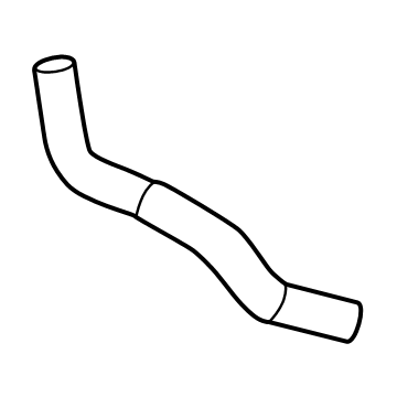Toyota Sequoia Coolant Reservoir Hose - 16264-F4010