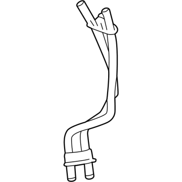 Toyota Tundra Coolant Reservoir Hose - 16268-F4010