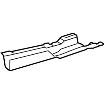 Toyota 57053-42020 Reinforcement Sub-Assembly, Front Floor Cross Member