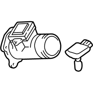 Toyota Mass Air Flow Sensor - 22250-75020