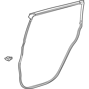 Toyota Highlander Door Seal - 67872-0E050