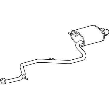 Toyota Corolla Muffler - 17430-24500