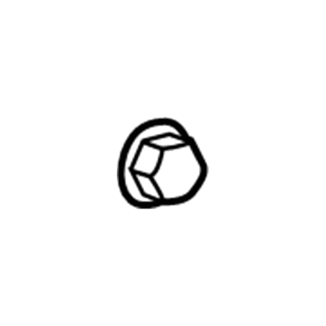 Scion 90080-17195 Buckle Nut