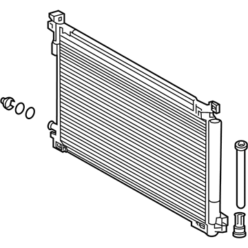 Toyota Corolla Cross A/C Condenser - 884A0-02130