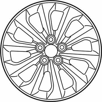Toyota Corolla Spare Wheel - 42611-02Q61