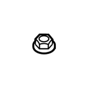 Toyota 90179-08111 Mount Nut