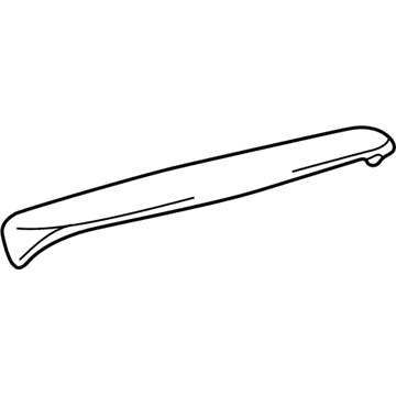 Toyota 67021-02030 Air Deflector, Outer