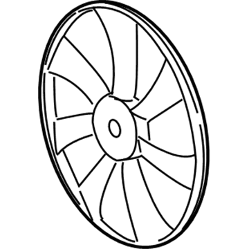 Toyota Highlander Cooling Fan Assembly - 16361-0P220