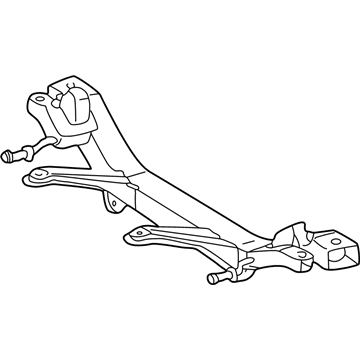 Toyota 51206-20130 Suspension Crossmember, Rear