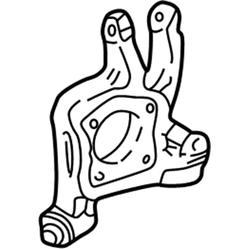 Toyota 42304-20340 Knuckle, Passenger Side