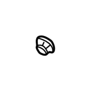 Toyota 90178-14005 Bushing Nut, Rear Lower