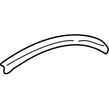 Toyota 61785-52010 Pad, Rear Passenger Side