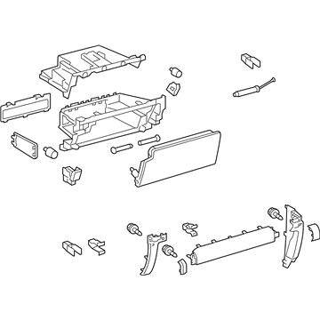 Toyota 4Runner Glove Box - 55303-35061-C0