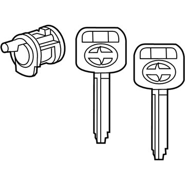 Scion 69056-21040 Cylinder & Keys