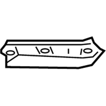 Toyota 61167-0D040 Inner Pillar Brace