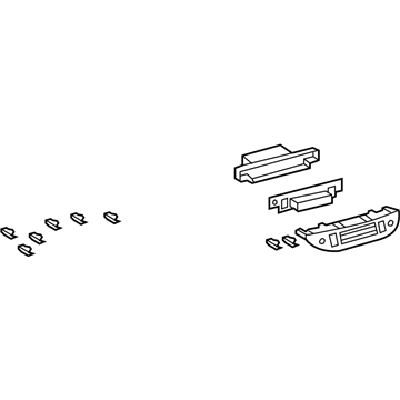 Toyota Blower Control Switches - 55900-06150