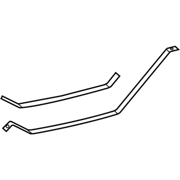 Toyota Prius V Fuel Tank Strap - 77601-47110