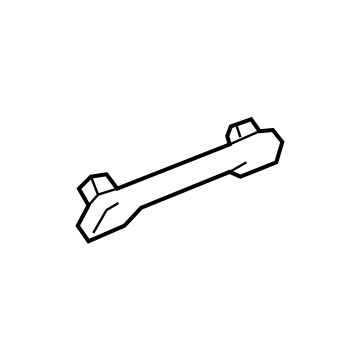Toyota 74610-06130-B2 Assist Strap, Gray, Rear Passenger Side