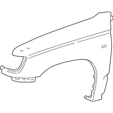Toyota 4Runner Fender - 53802-35640
