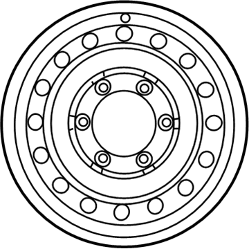 Toyota 4Runner Spare Wheel - 42601-35751