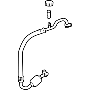 Toyota 88704-0C050 Suction Line