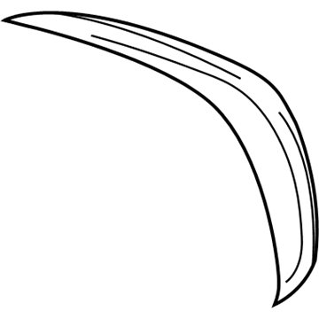Toyota 87903-08010 Mirror Glass, Passenger Side