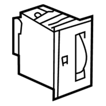 Toyota 84810-17050 Window Switch, Driver Side