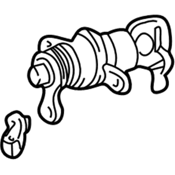 Toyota Door Lock Cylinder - 69055-20770
