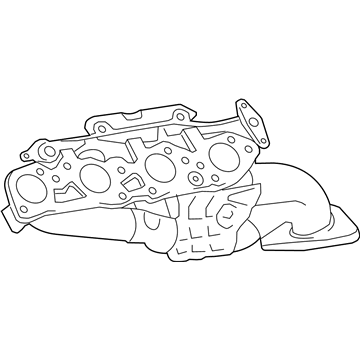 Toyota Sequoia Catalytic Converter - 17104-38011