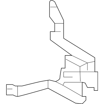 Toyota 88161-0C020 Blind Spot Radar Bracket