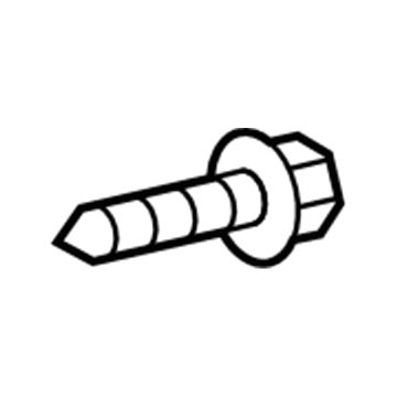 Toyota 90167-50063 Lower Grille Screw
